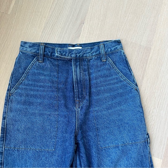 GRLFRND Elyse Trouser Cargo Jean in Crissy Field, Size 24. - Picture 2 of 12